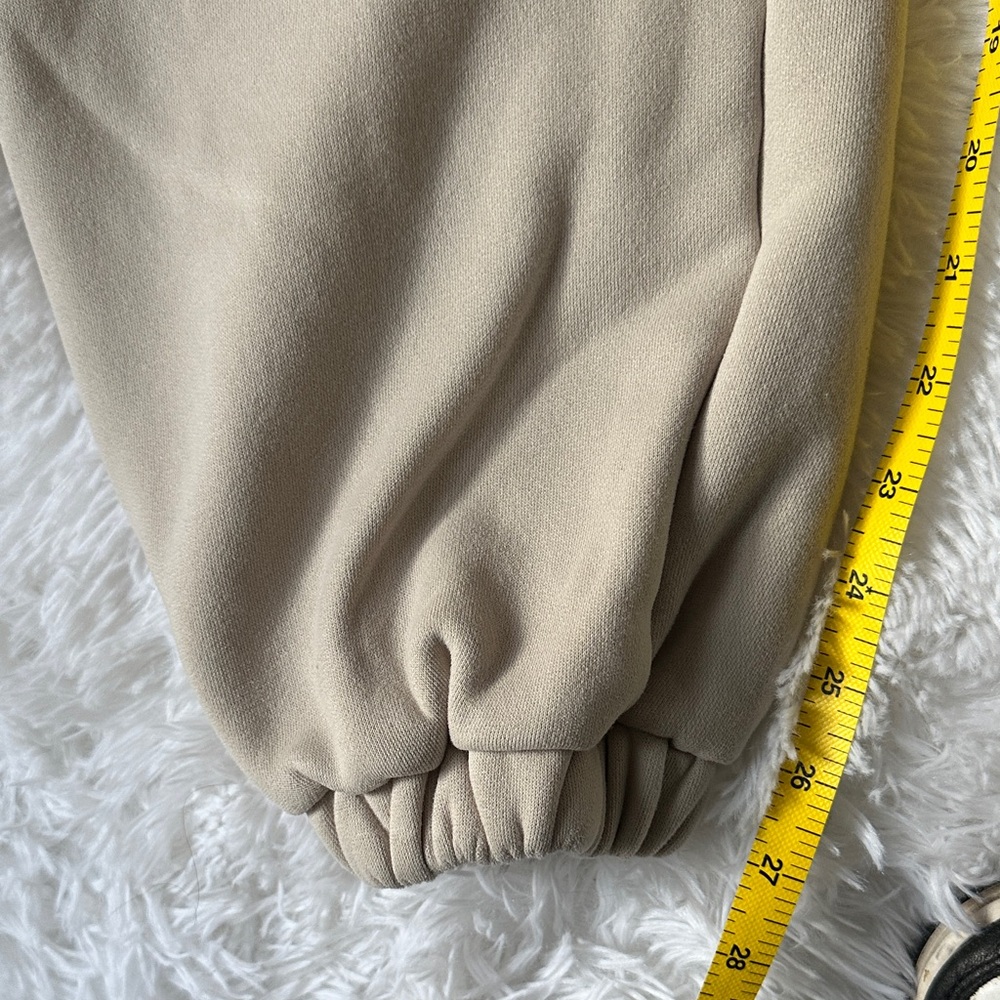 Comfrt Tan Joggers for Women - Picture 3 of 3